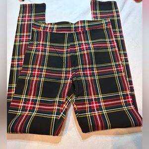 NWT Crewcuts Plaid Leggings